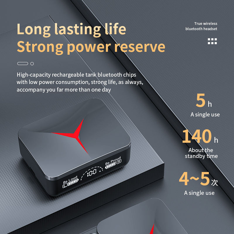 Original M90 TWS Wireless Earbuds Touch Control 5.3 Headset Waterproof 9D Hifi Quality Earphone Stereo Sports Headphones With Microphone Gaming Buds with Power Bank