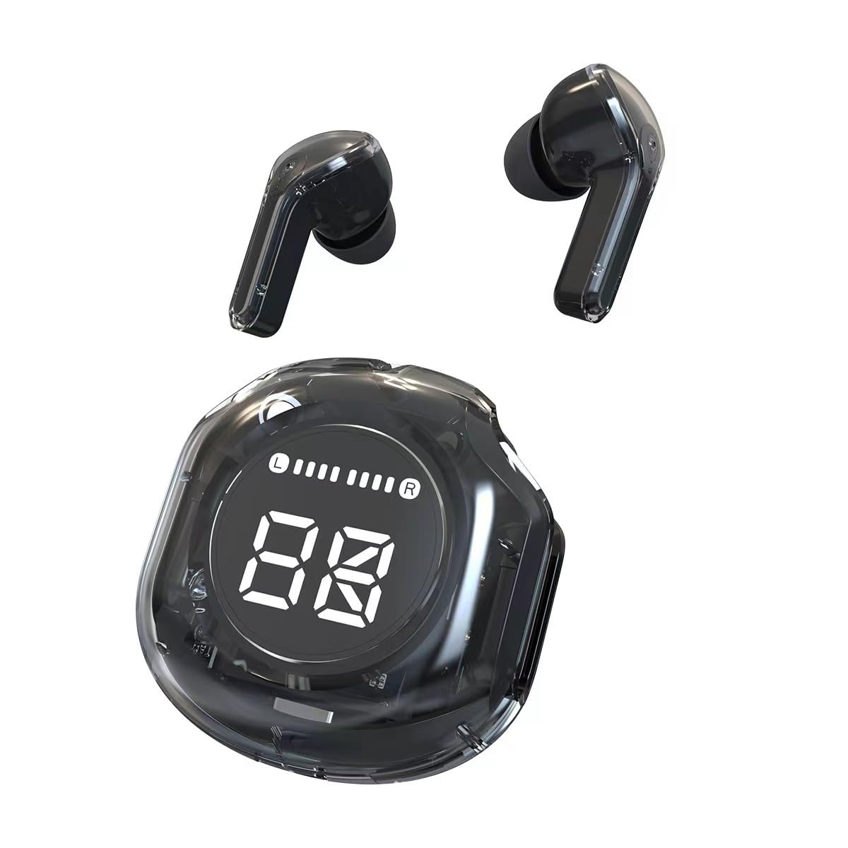 Air39 wireless Ultra pods Air 39 Ultra Buds | Air 39 earbuds | Clear sound quality, Bluetooth 5.3, Transparent case, Heavy bass stereo, Noise reduction, Sports earbuds with microphone, Waterproof, LED display, Suitable for all Android phones Touch Control