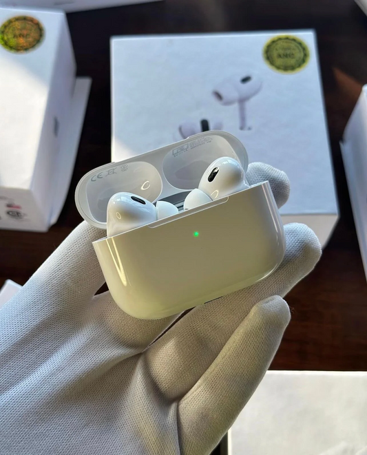 AirPods Pro 2nd Generation - Wireless Earbuds, Air Pro, Air Buds, Earpods with ANC, Transparency Mode, Spatial Audio, and MagSafe Charging Case