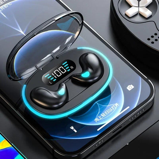 Sleeping Earbuds Wireless Mini Headphones For Work TWS Bluetooth Earphones Stereo Hidden Headset with Mic HD Call Waterproof X55